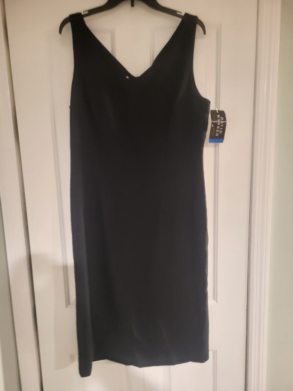 David Warren vintage sleeveless dress NWT